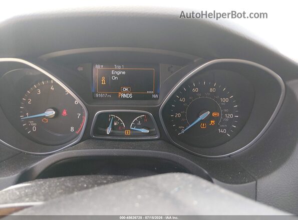 1FADP3F29GL293452 2016 FORD FOCUS Серый Вид задних сидений