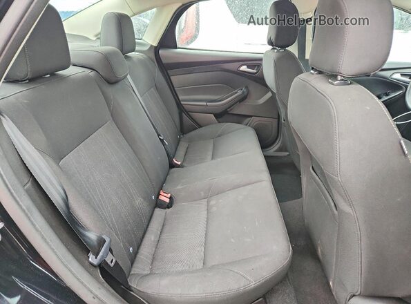 1FADP3F29GL368876 2016 FORD FOCUS Black Հետևի նստատեղերի տեսք