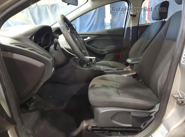 1FADP3F29GL373513 2016 FORD FOCUS Beige Widok wnętrza z przodu