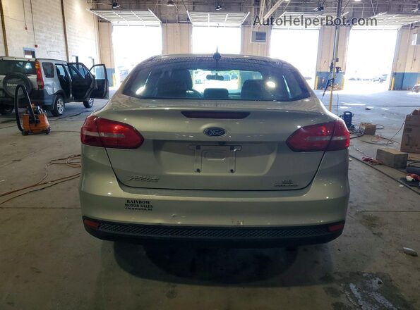 1FADP3F29GL373513 2016 FORD FOCUS Beige Widok z tyłu