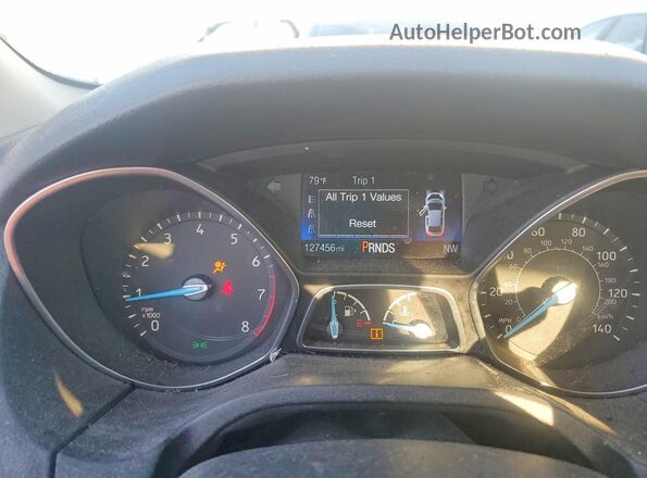1FADP3F29GL398816 2016 FORD FOCUS White Instrument cluster view