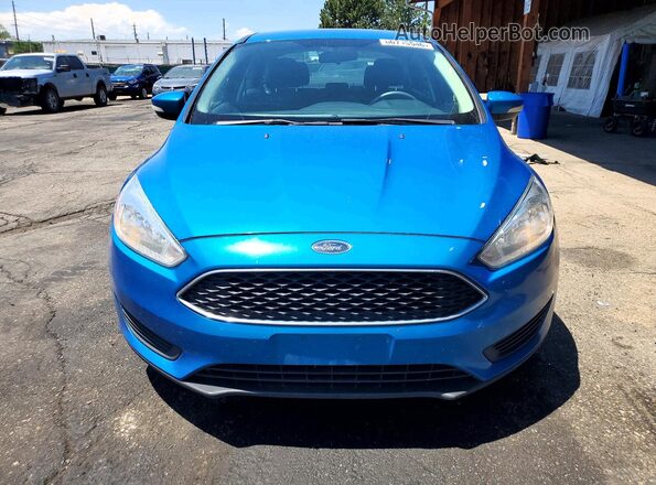 1FADP3F29GL398895 2016 FORD FOCUS Синий Вид спереди
