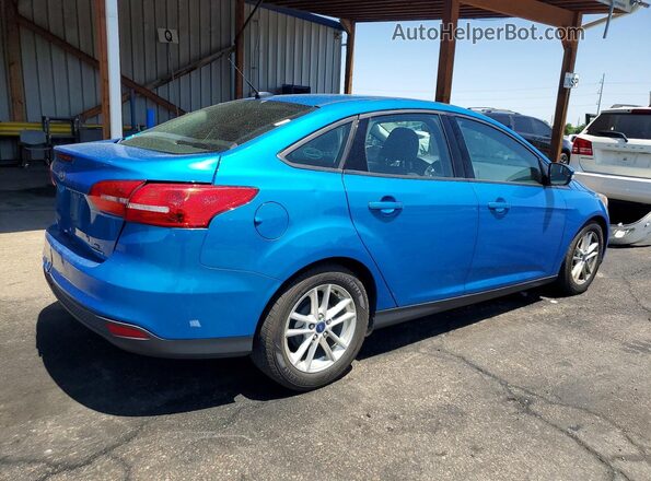 1FADP3F29GL398895 2016 FORD FOCUS Синий Задняя правая четверть