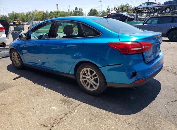 1FADP3F29GL398895 2016 FORD FOCUS Синий Задняя левая четверть