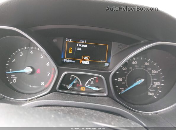 1FADP3F29GL405344 2016 FORD FOCUS Gray Հետևի նստատեղերի տեսք