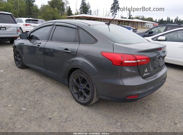 1FADP3F29GL405344 2016 FORD FOCUS Gray Հետևի ձախ