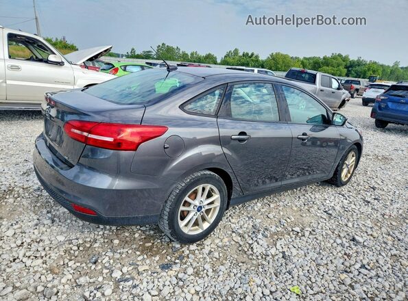 1FADP3F29HL213942 2017 FORD FOCUS Gray Задня права чверть