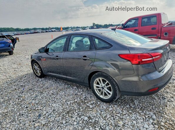 1FADP3F29HL213942 2017 FORD FOCUS Gray Задня ліва чверть