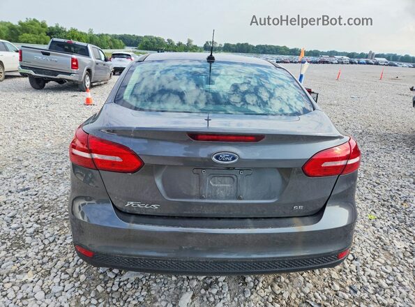 1FADP3F29HL213942 2017 FORD FOCUS Gray Вид ззаду