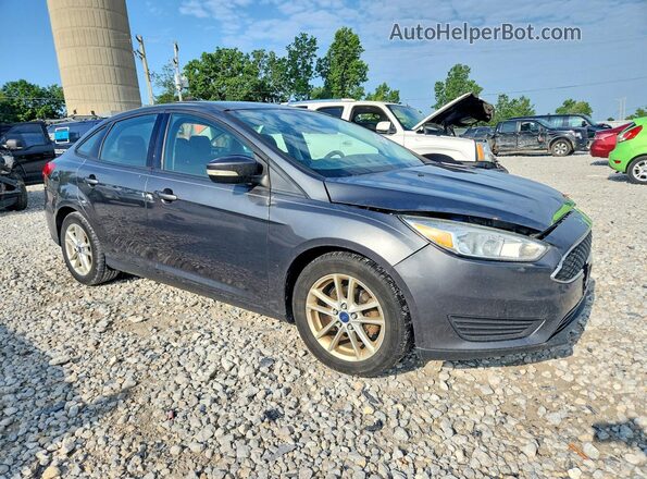 1FADP3F29HL213942 2017 FORD FOCUS Gray Передня права чверть