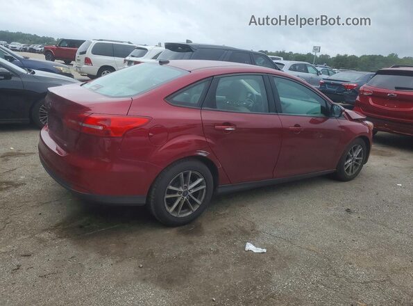 1FADP3F29HL221135 2017 FORD FOCUS Red Tył prawy