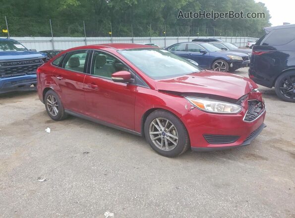 1FADP3F29HL221135 2017 FORD FOCUS Red Przód prawy