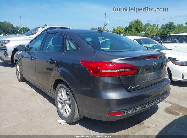 1FADP3F29JL276609 2018 FORD FOCUS Gray Tył lewy