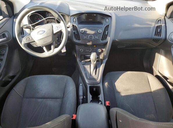 1FADP3F29JL301430 2018 FORD FOCUS Black Widok deski rozdzielczej