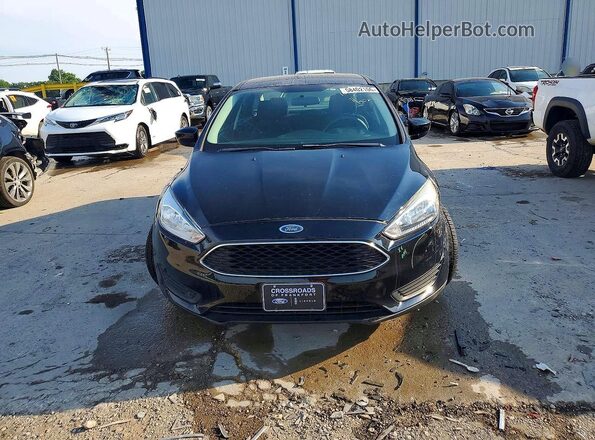 1FADP3F29JL301430 2018 FORD FOCUS Black Widok z przodu
