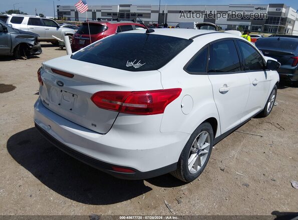 1FADP3F29JL302738 2018 FORD FOCUS White უკანა მარჯვენა