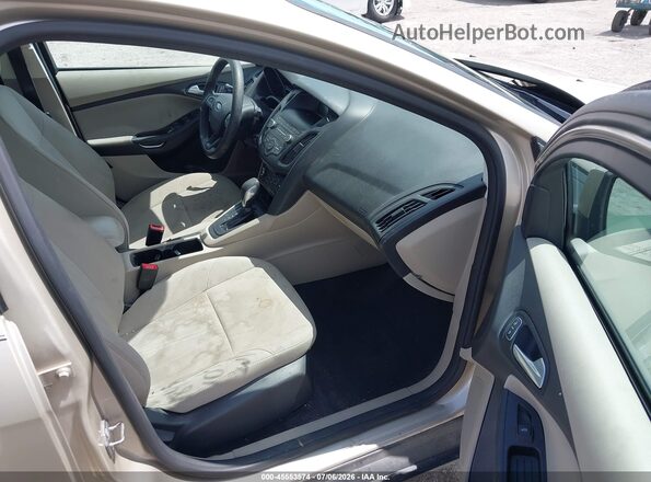 1FADP3F29JL308538 2018 FORD FOCUS Beige Vista interior delantera