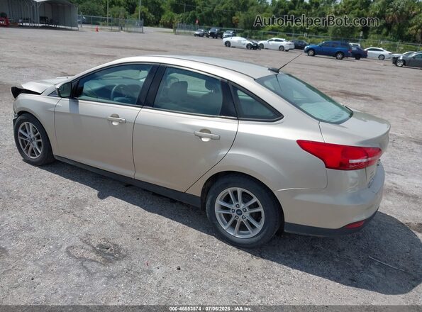 1FADP3F29JL308538 2018 FORD FOCUS Beige Trasero izquierdo