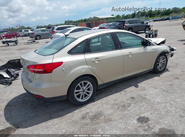 1FADP3F29JL308538 2018 FORD FOCUS Beige Trasero derecho