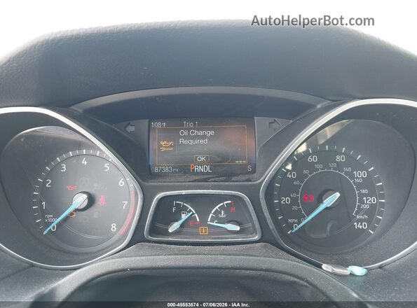 1FADP3F29JL308538 2018 FORD FOCUS Beige Vista de los asientos traseros