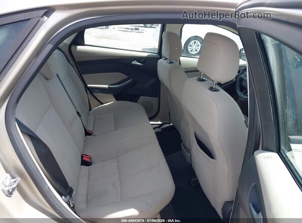 1FADP3F29JL308538 2018 FORD FOCUS Beige Vista de la etiqueta del VIN