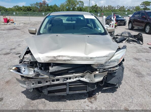 1FADP3F29JL308538 2018 FORD FOCUS Beige Vista del cuadro de instrumentos
