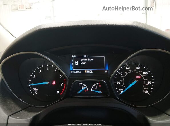 1FADP3F29JL329101 2018 FORD FOCUS Синий Вид задних сидений