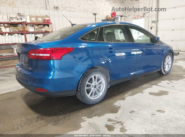 1FADP3F29JL329101 2018 FORD FOCUS Синий Задняя правая четверть