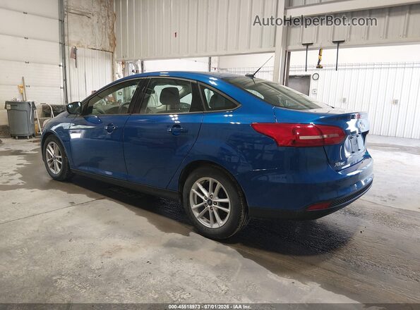 1FADP3F29JL329101 2018 FORD FOCUS Синий Задняя левая четверть