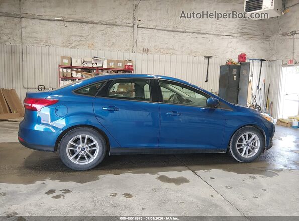 1FADP3F29JL329101 2018 FORD FOCUS Синий Вид задней части салона