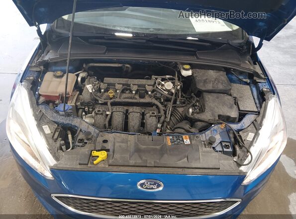 1FADP3F29JL329101 2018 FORD FOCUS Синий Вид сзади