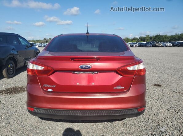 1FADP3F2XDL187426 2019 FORD FOCUS Red Հետևի տեսք