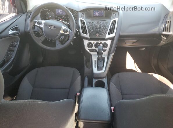 1FADP3F2XDL187426 2019 FORD FOCUS Red Առջևի վահանակի տեսք
