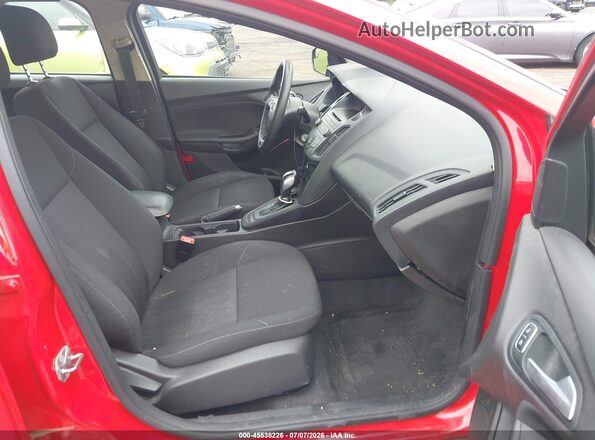 1FADP3F2XGL203774 2016 FORD FOCUS Red Vista interior delantera