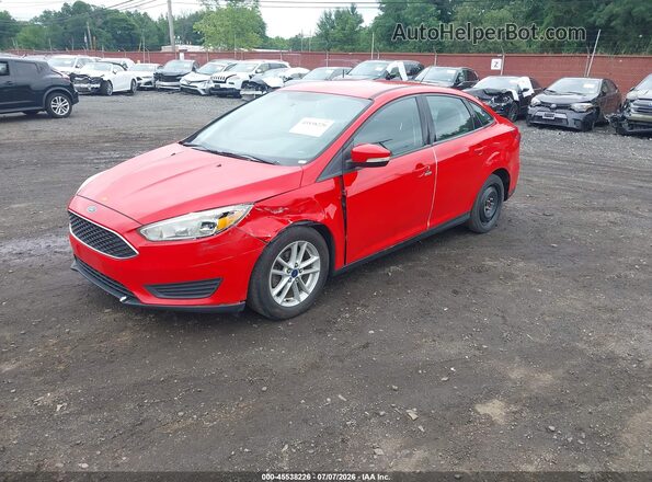 1FADP3F2XGL203774 2016 FORD FOCUS Red Vista tres cuartos delantera izquierda