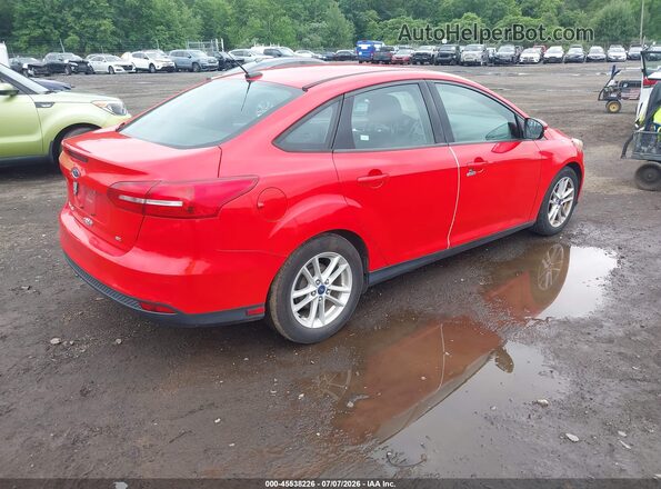 1FADP3F2XGL203774 2016 FORD FOCUS Red Trasero derecho