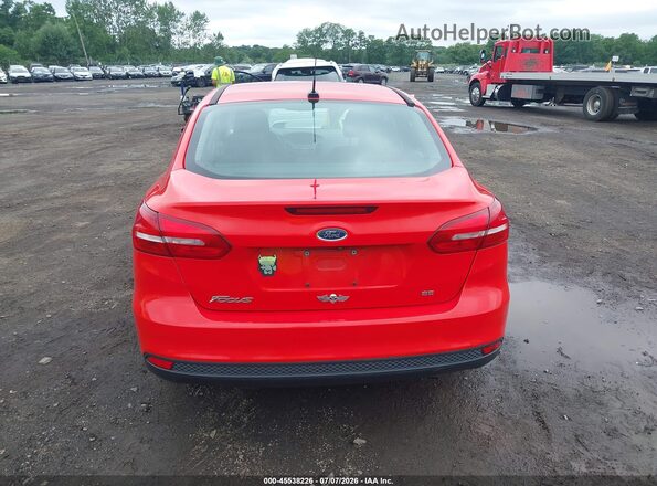 1FADP3F2XGL203774 2016 FORD FOCUS Red 