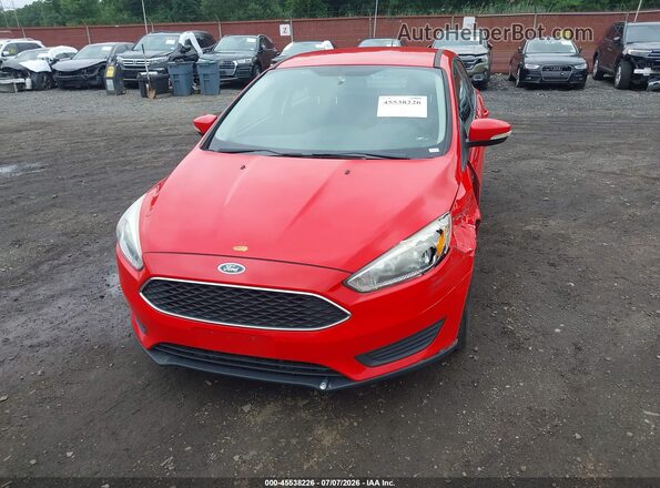 1FADP3F2XGL203774 2016 FORD FOCUS Red 