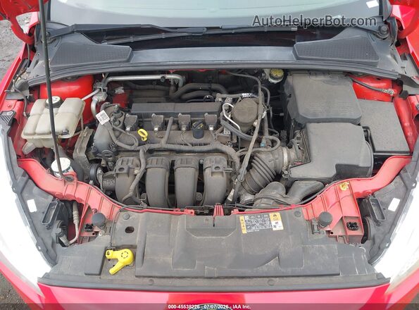 1FADP3F2XGL203774 2016 FORD FOCUS Red Vista trasera