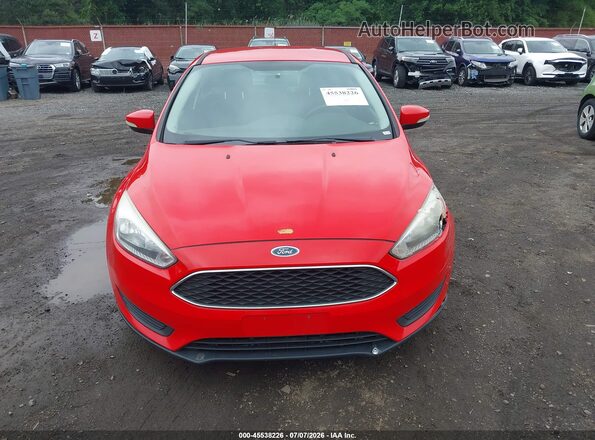 1FADP3F2XGL203774 2016 FORD FOCUS Red Vista del cuadro de instrumentos