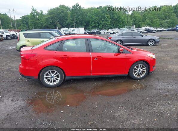 1FADP3F2XGL203774 2016 FORD FOCUS Red Vista interior trasera