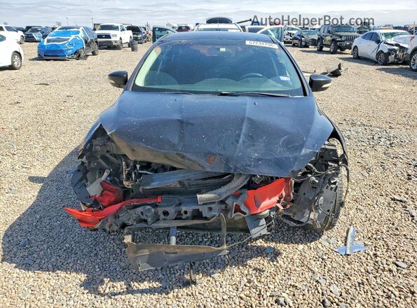 1FADP3F2XGL222664 2016 FORD FOCUS Черный Вид спереди