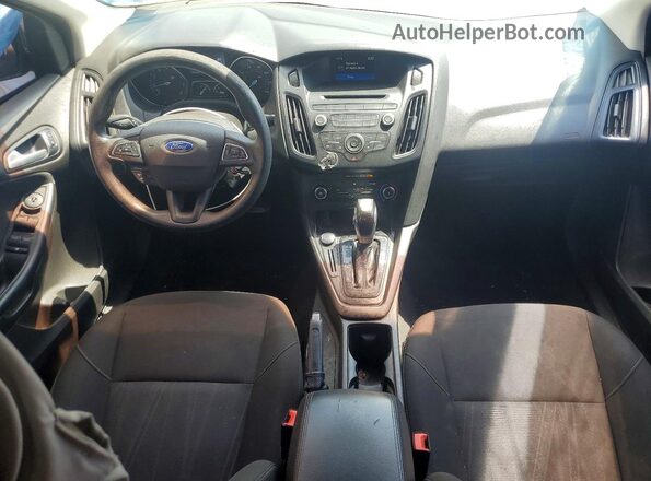 1FADP3F2XGL222664 2016 FORD FOCUS Черный Вид панели приборов