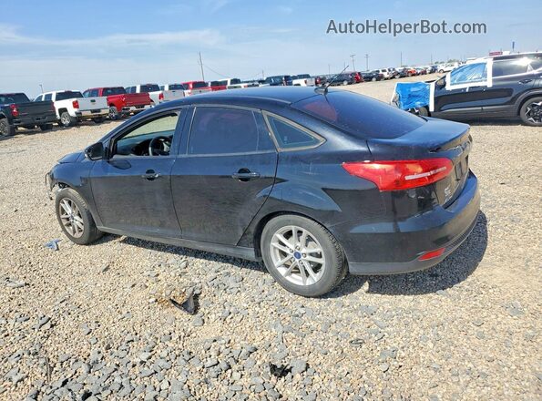 1FADP3F2XGL222664 2016 FORD FOCUS Черный Задняя левая четверть