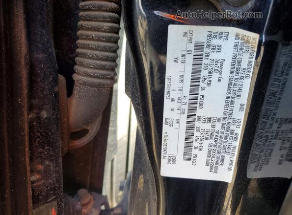 1FADP3F2XGL222664 2016 FORD FOCUS Черный Вид наклейки с VIN-кодом