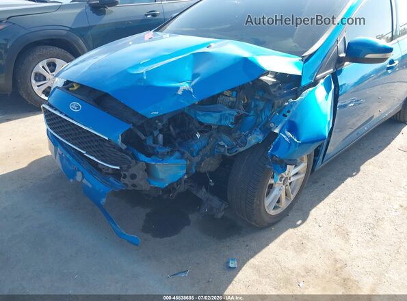 1FADP3F2XGL257804 2016 FORD FOCUS Blue Widok z przodu