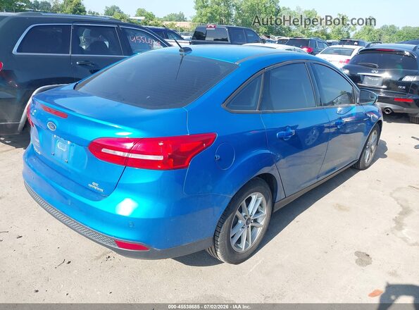 1FADP3F2XGL257804 2016 FORD FOCUS Blue Tył prawy