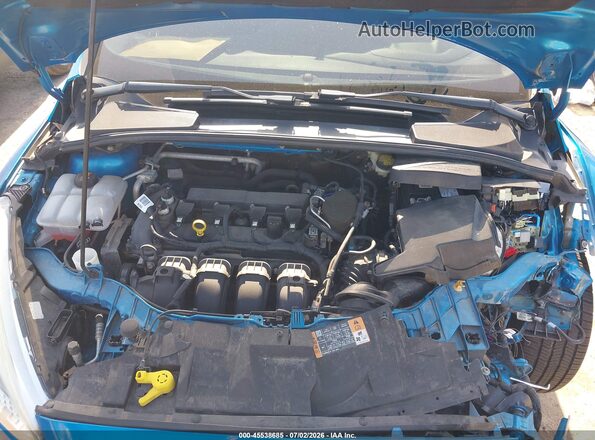 1FADP3F2XGL257804 2016 FORD FOCUS Blue Widok z tyłu