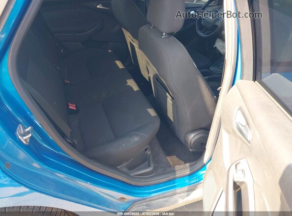 1FADP3F2XGL257804 2016 FORD FOCUS Blue Widok naklejki z numerem VIN