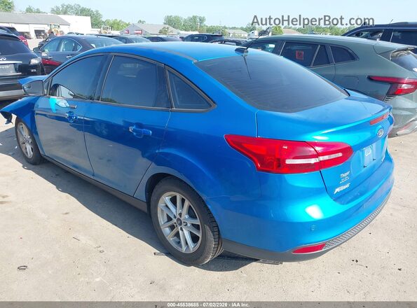 1FADP3F2XGL257804 2016 FORD FOCUS Blue Tył lewy